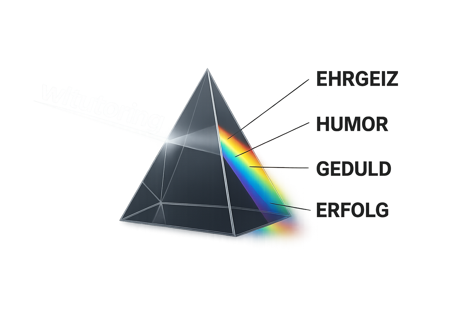 wltutoring Prisma – Ehrgeiz, Humor, Geduld, Erfolg